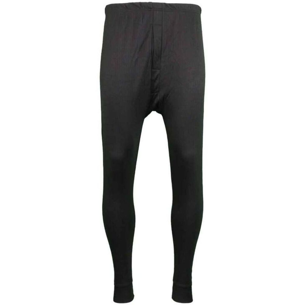 Warrior Unisex Adult Thermal Long Johns / Black